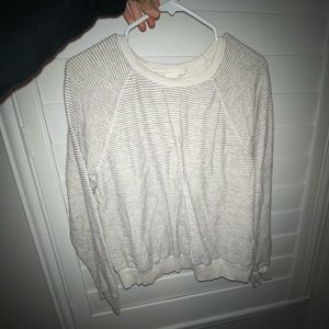 Striped cute thin sweatshirt